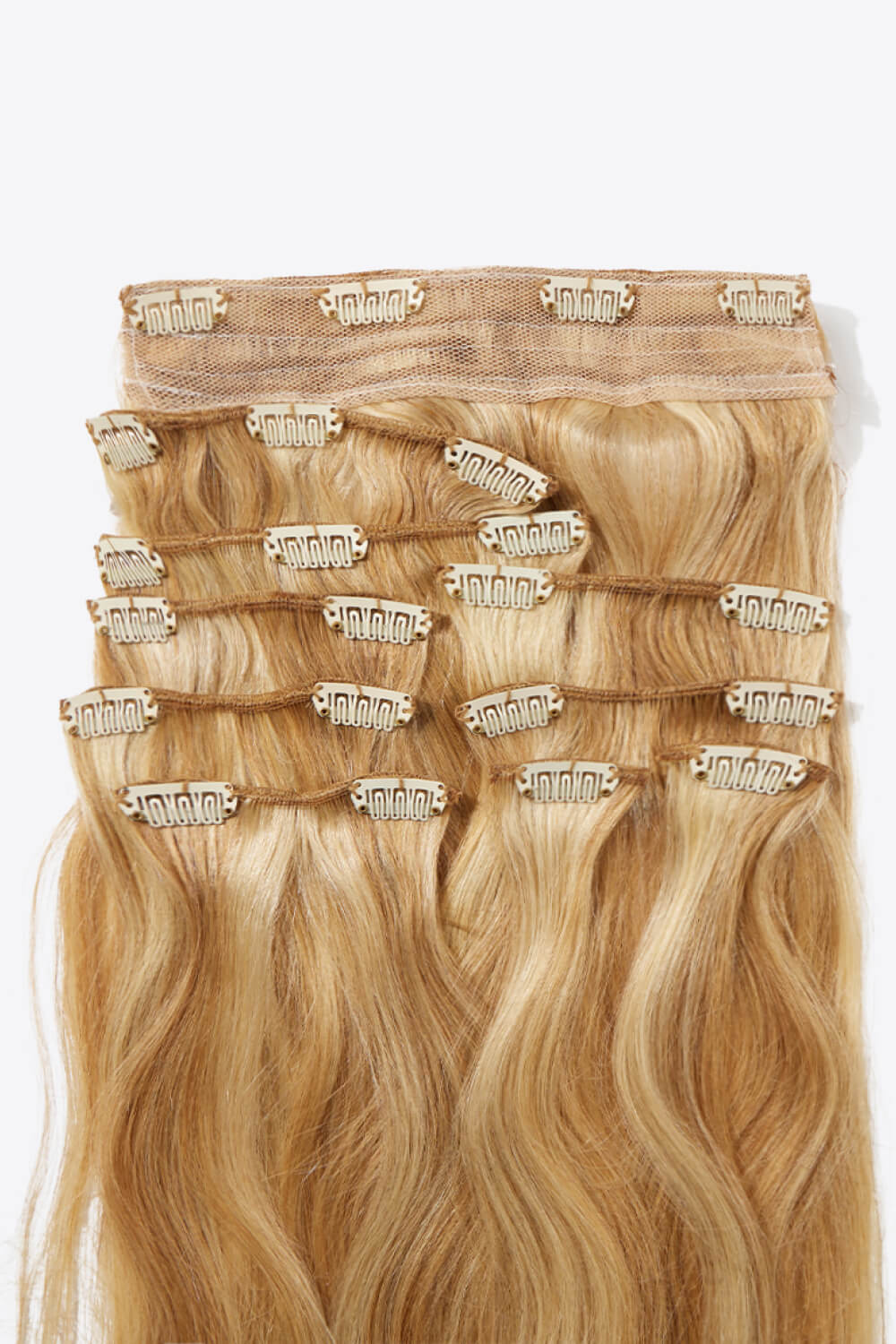 20" 200g #613 Clip-in Hair Extensions Human Hair