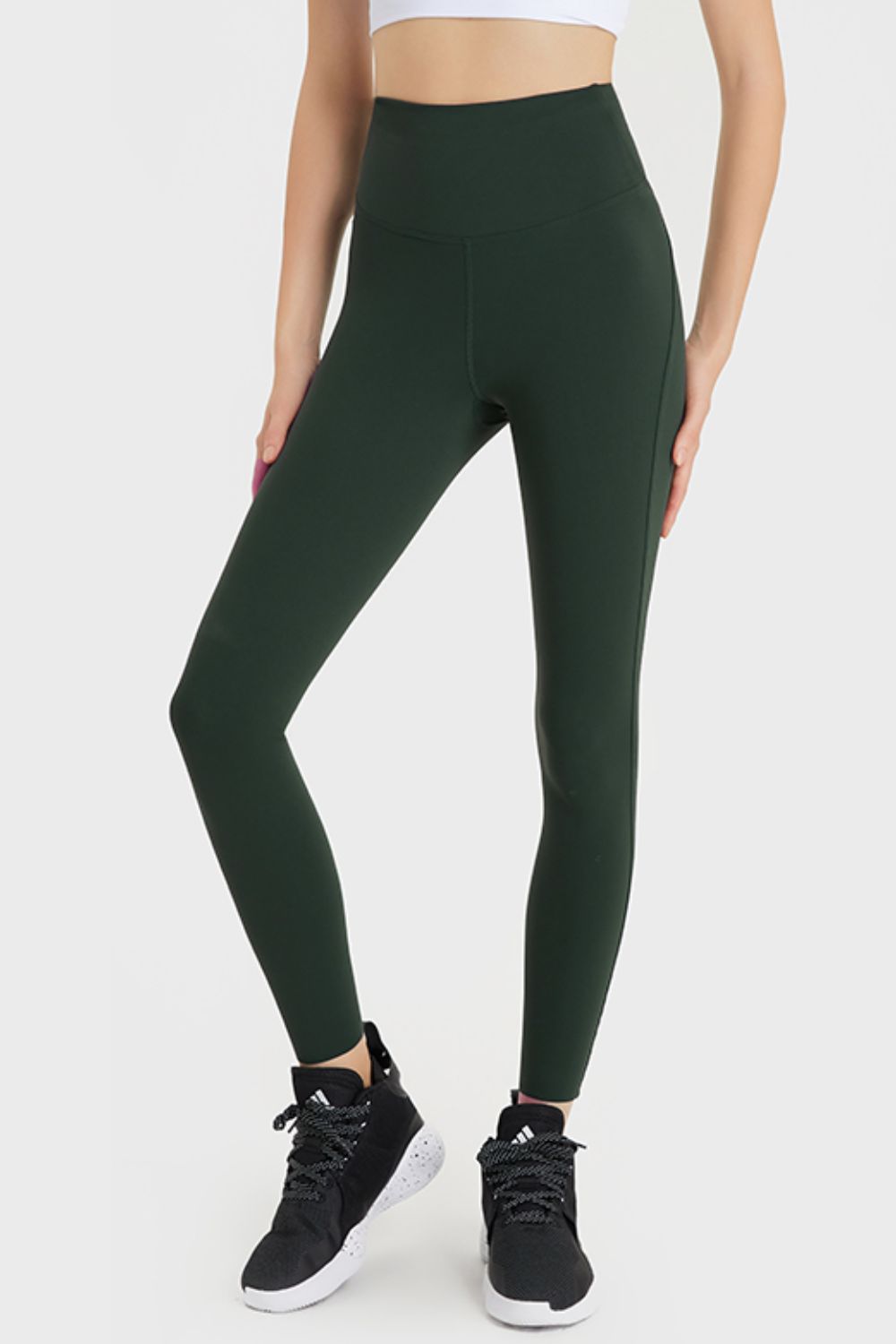 Highly Stretchy Wide Waistband Yoga Leggings